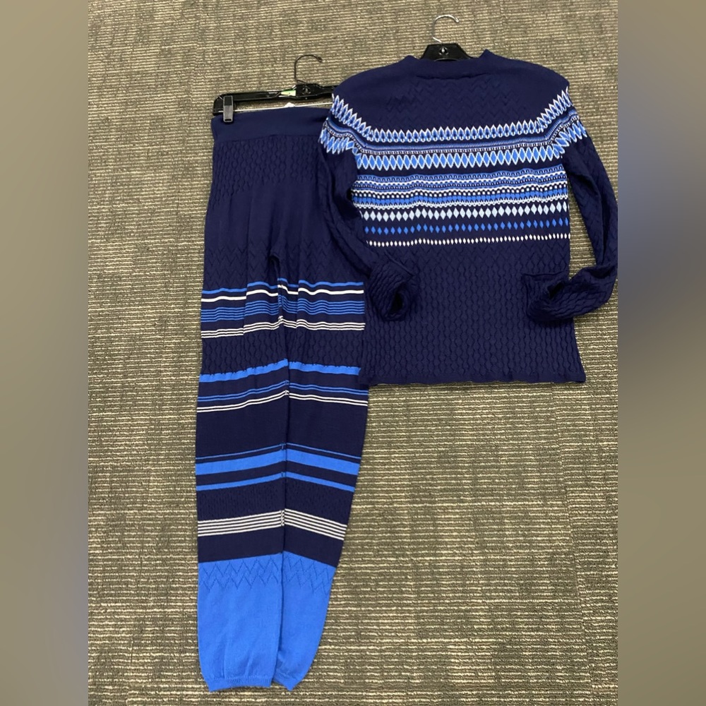 NWT Seamless Base Layers Whole garment knitwear Pullover with matching legging.